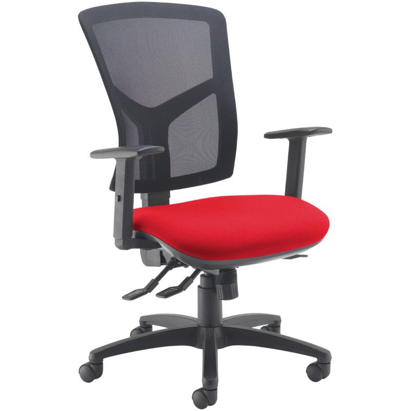 Senza high mesh back operator chair